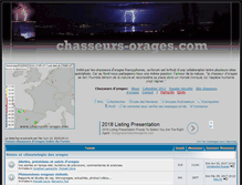 Tablet Screenshot of foudre.chasseurs-orages.com