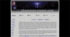 Desktop Screenshot of chasseurs-orages.com